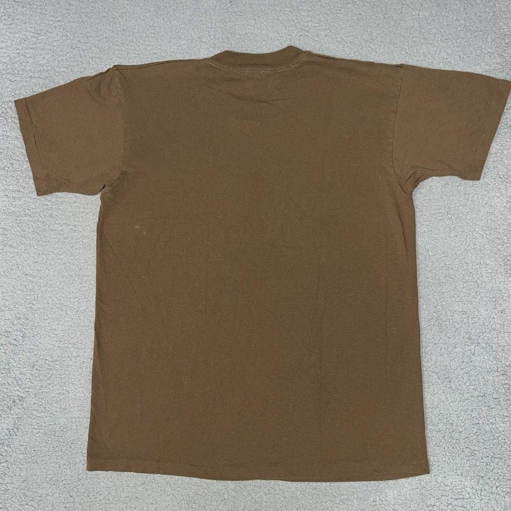 VTG Aspen Colorado Kokopelli T Shirt Men's Sz L Brown Single Stitch Made in USA - Picture 2 of 8